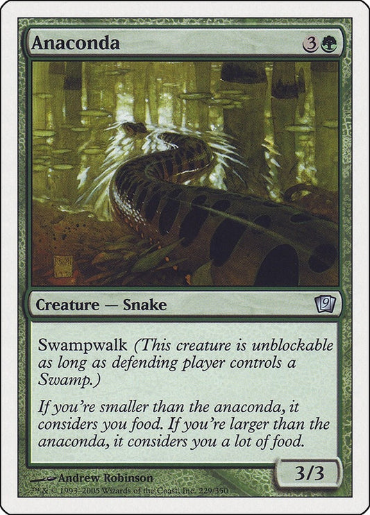 Image for Anaconda (229) - Magic: The Gathering