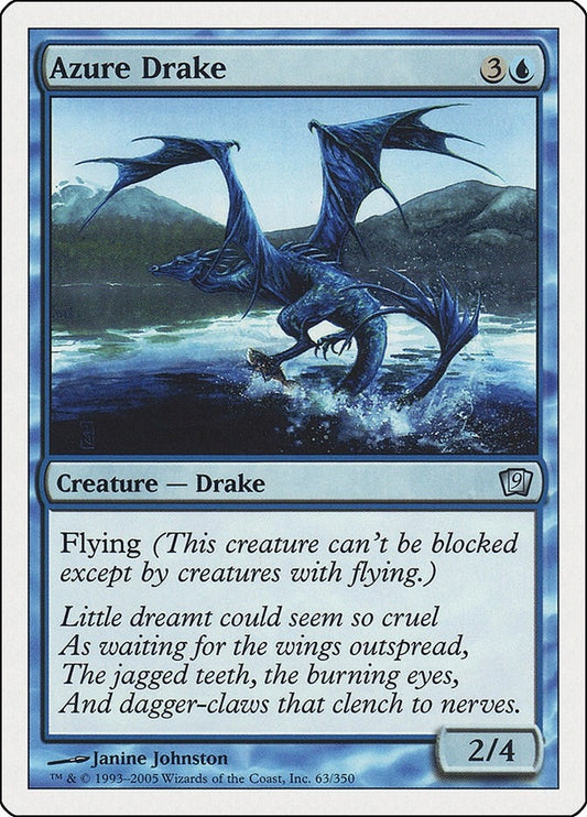 Image for Azure Drake (63) - Magic: The Gathering