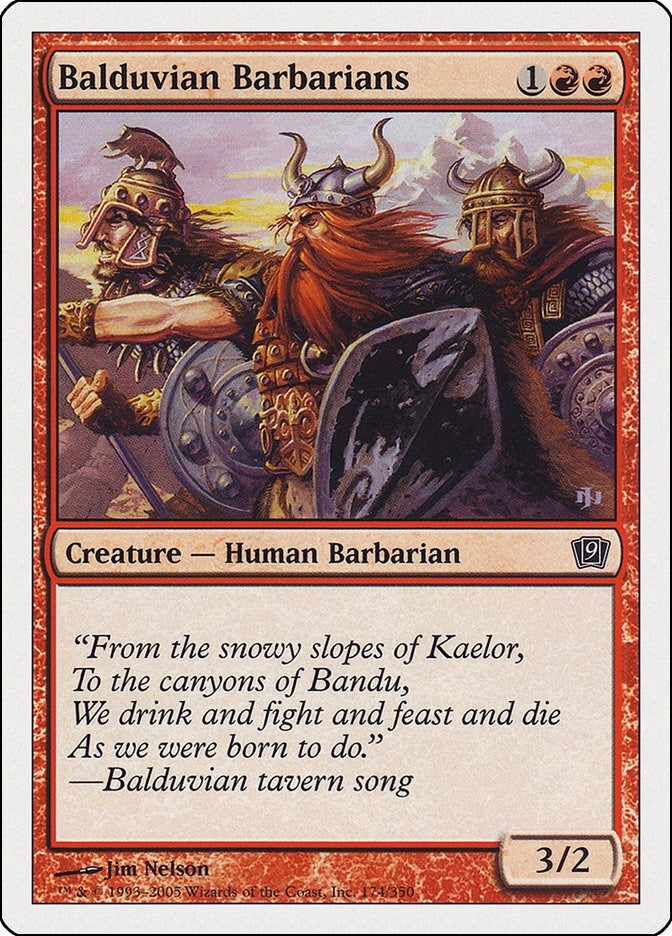Image for Balduvian Barbarians (174) - Magic: The Gathering