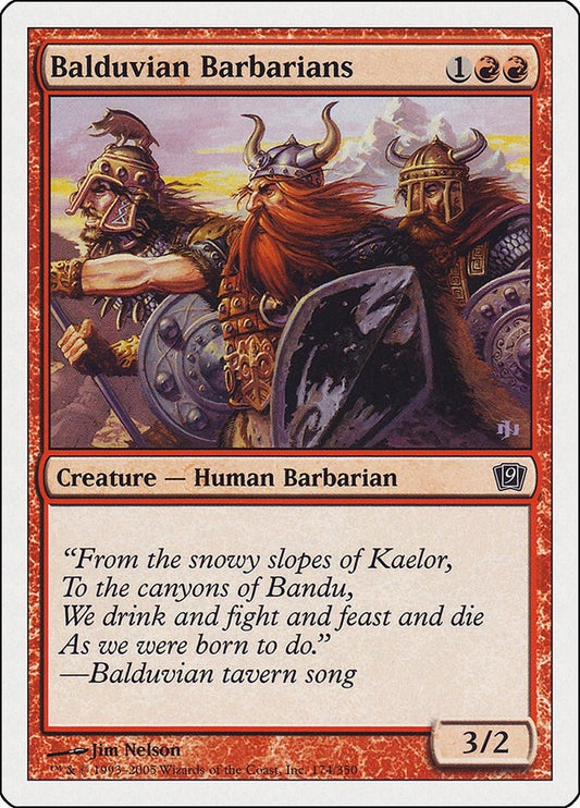 Image for Balduvian Barbarians (174) - Magic: The Gathering