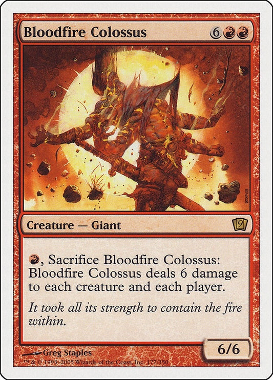 Image for Bloodfire Colossus (177) - Magic: The Gathering