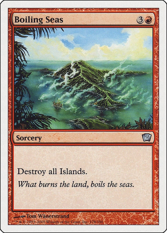 Image for Boiling Seas (178) - Magic: The Gathering