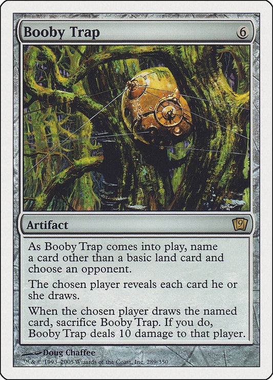 Image for Booby Trap (289) - Magic: The Gathering