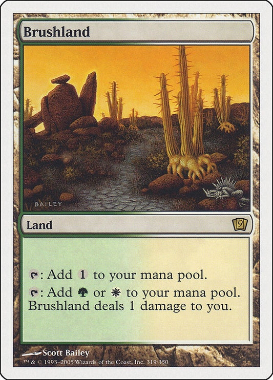 Image for Brushland (319) - Magic: The Gathering