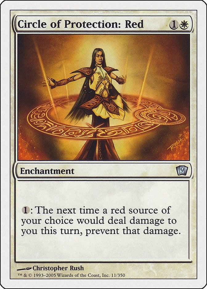Image for Circle of Protection: Red (11) - Magic: The Gathering