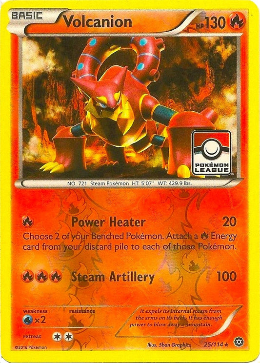 Image for Volcanion - 25/114 (Pokemon League) (025/114) - Pokemon
