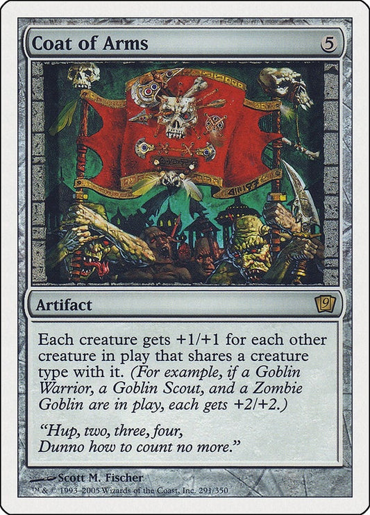 Image for Coat of Arms (291) - Magic: The Gathering