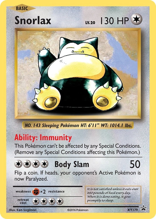Image for Snorlax - XY179 (XY179) - Pokemon