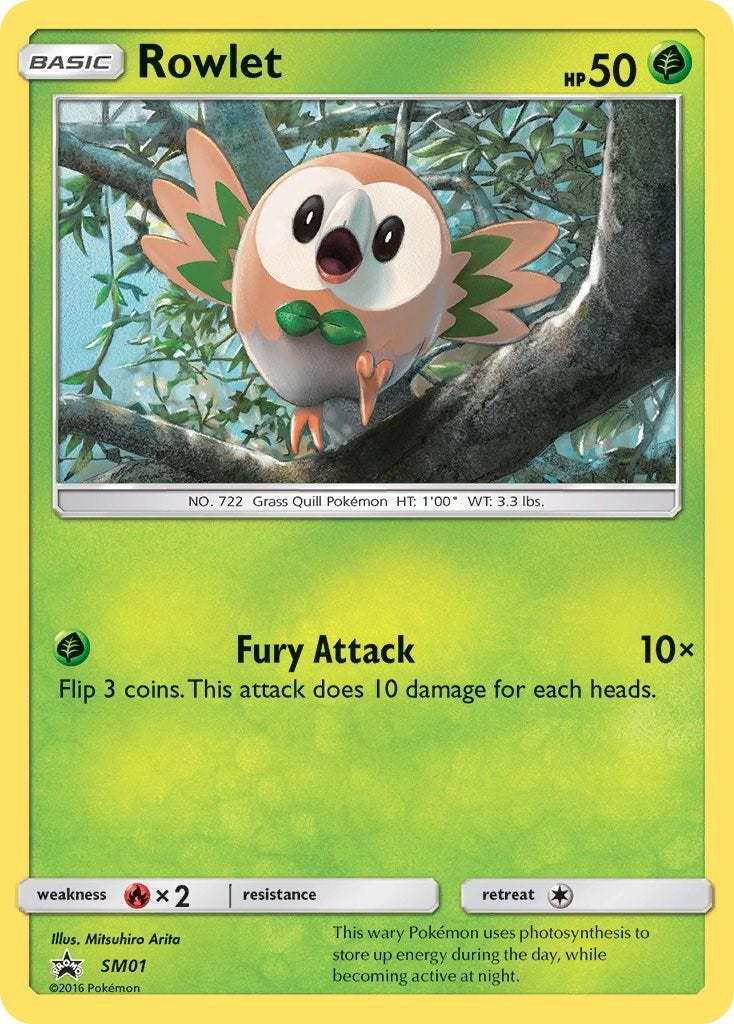 Image for Rowlet - SM01 (SM01) - Pokemon