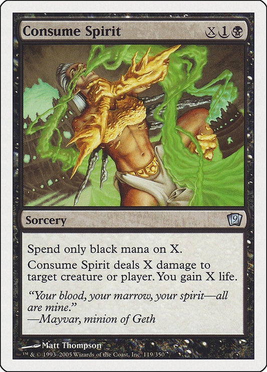 Image for Consume Spirit (119) - Magic: The Gathering