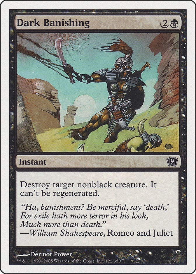 Image for Dark Banishing (122) - Magic: The Gathering