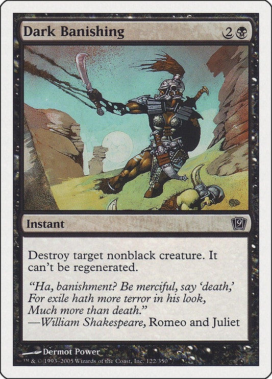 Image for Dark Banishing (122) - Magic: The Gathering