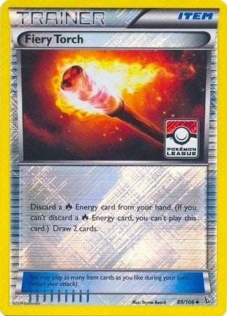 Image for Fiery Torch - 89/106 (Pokemon League) (089/106) - Pokemon