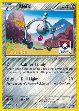 Image for Klefki - 66/119 (Pokemon League) [1st Place] (066/119) - Pokemon