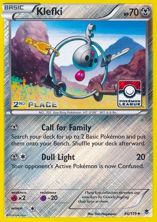 Image for Klefki - 66/119 (Pokemon League) [2nd Place] (066/119) - Pokemon