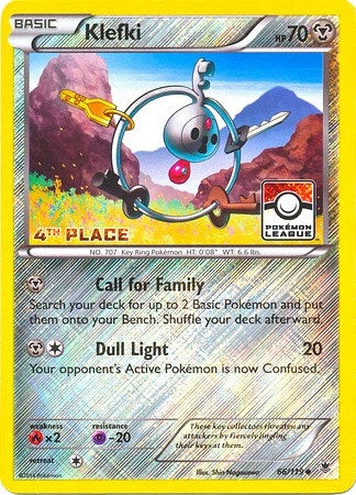 Image for Klefki - 66/119 (League Promo) [4th Place] (066/119) - Pokemon