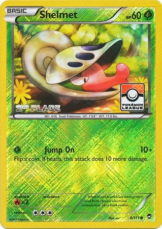 Image for Shelmet - 8/111 (Pokemon League) [2nd Place] (008/111) - Pokemon