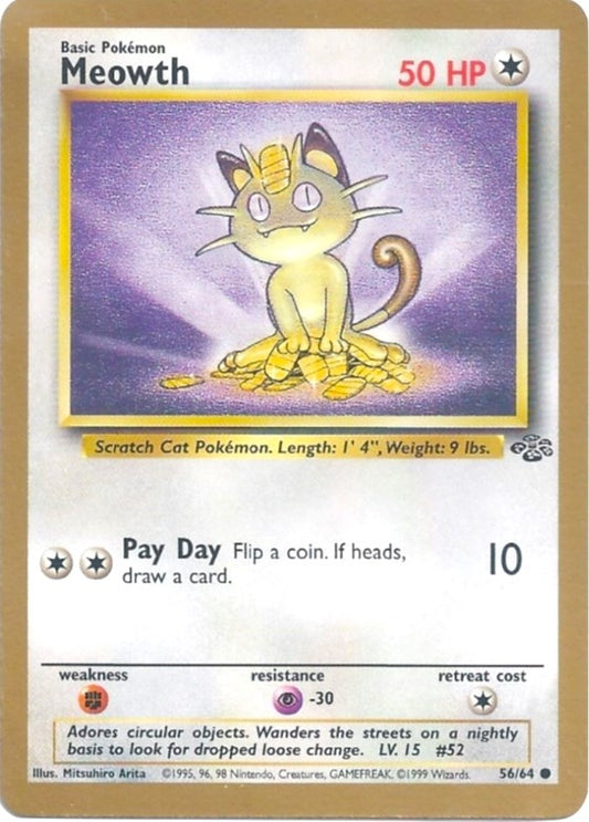 Image for Meowth - 56/64 (Gold Bordered Promo) (56/64) - Pokemon