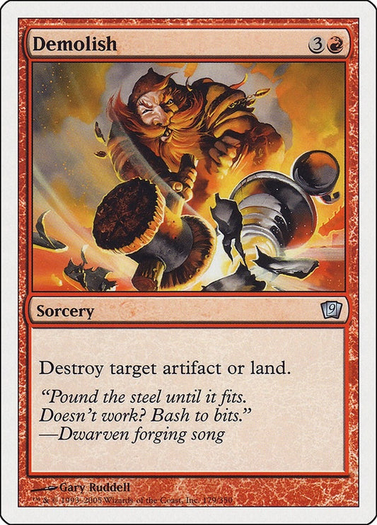 Image for Demolish (179) - Magic: The Gathering