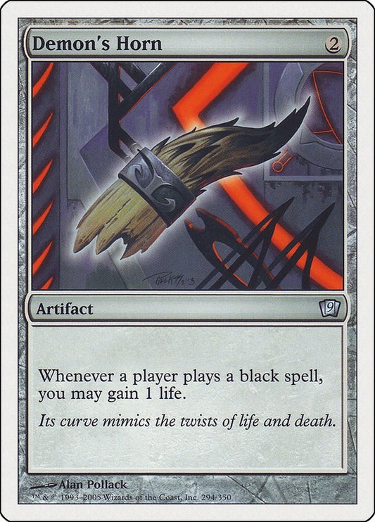 Image for Demon's Horn (294) - Magic: The Gathering