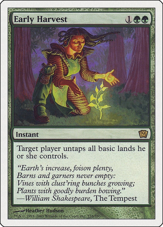 Image for Early Harvest (235) - Magic: The Gathering