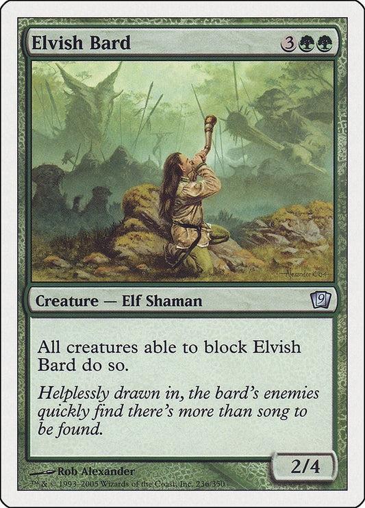 Image for Elvish Bard (236) - Magic: The Gathering