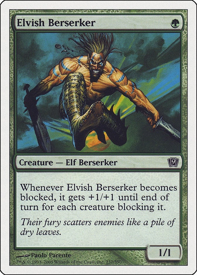 Image for Elvish Berserker (237) - Magic: The Gathering