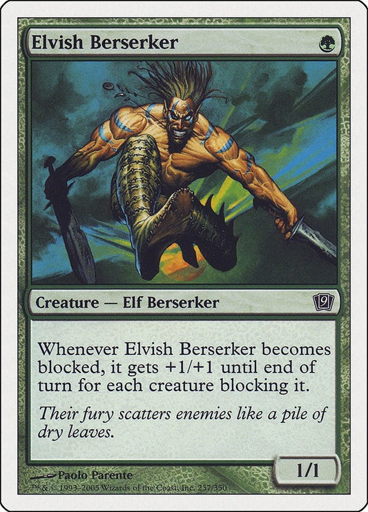 Image for Elvish Berserker (237) - Magic: The Gathering