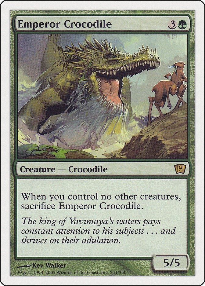 Image for Emperor Crocodile (241) - Magic: The Gathering
