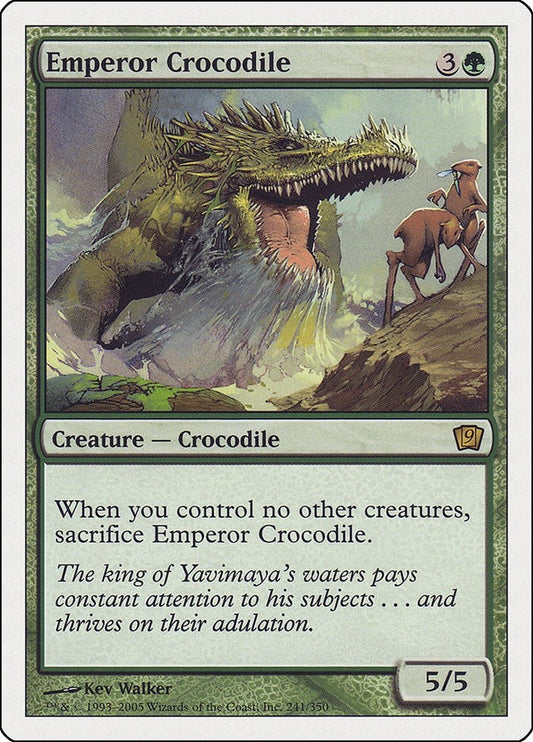 Image for Emperor Crocodile (241) - Magic: The Gathering