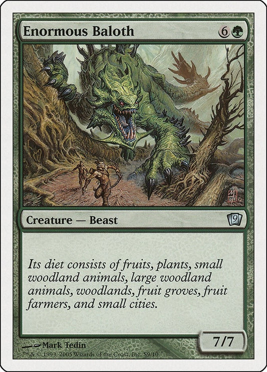Image for Enormous Baloth (S9) - Magic: The Gathering