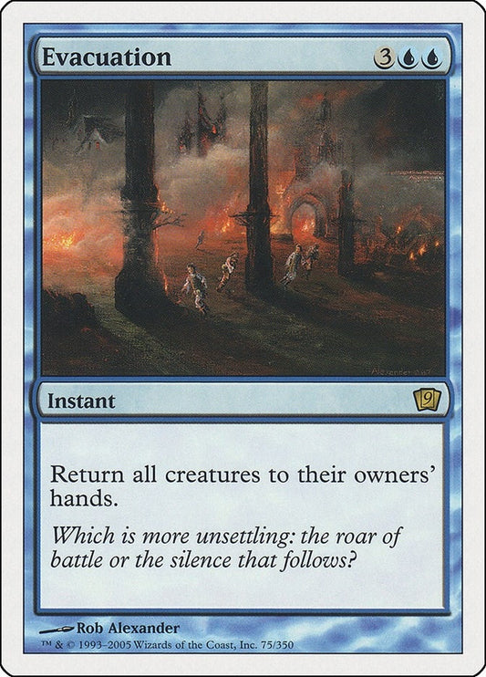 Image for Evacuation (75) - Magic: The Gathering