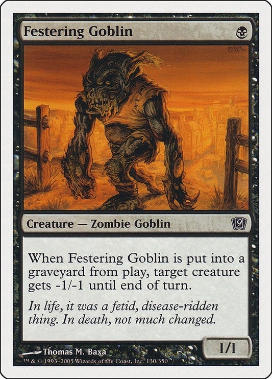 Image for Festering Goblin (130) - Magic: The Gathering