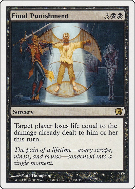 Image for Final Punishment (131) - Magic: The Gathering
