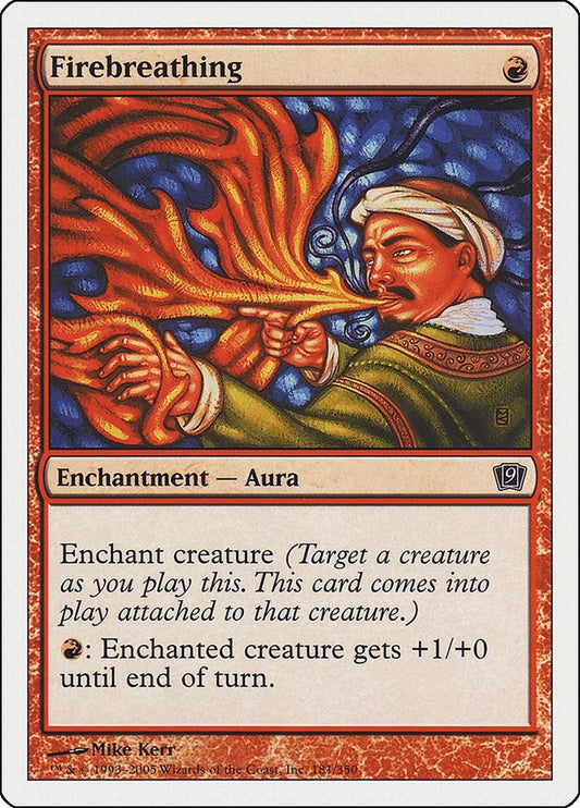 Image for Firebreathing (181) - Magic: The Gathering