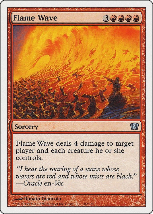 Image for Flame Wave (182) - Magic: The Gathering