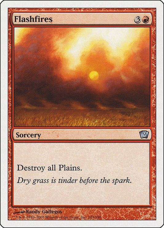 Image for Flashfires (183) - Magic: The Gathering