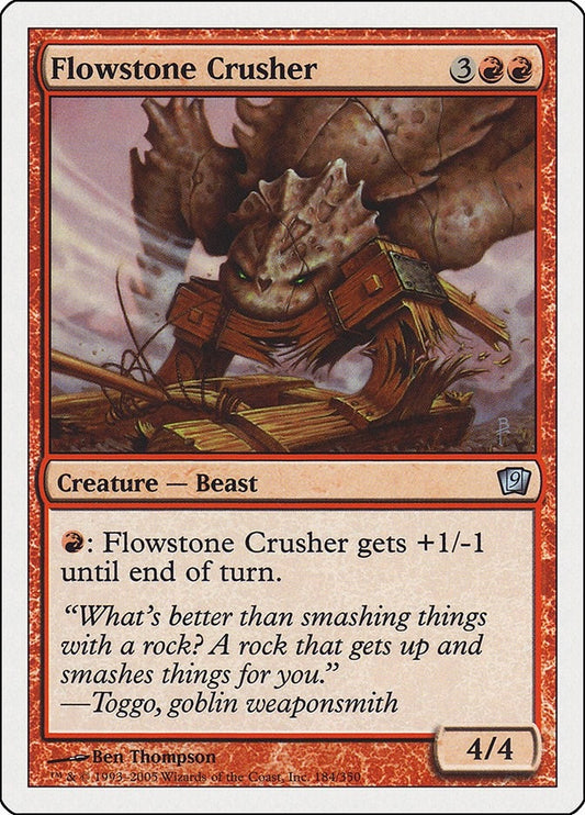 Image for Flowstone Crusher (184) - Magic: The Gathering