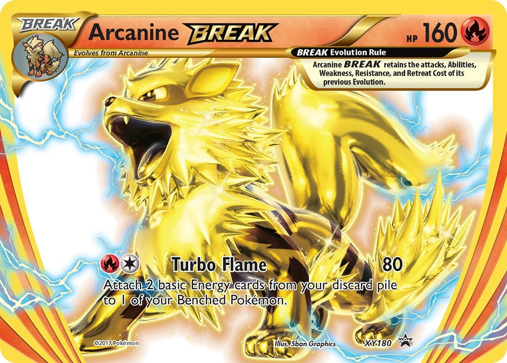 Arcanine BREAK - XY180 (XY180)