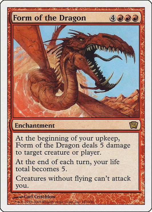 Image for Form of the Dragon (187) - Magic: The Gathering