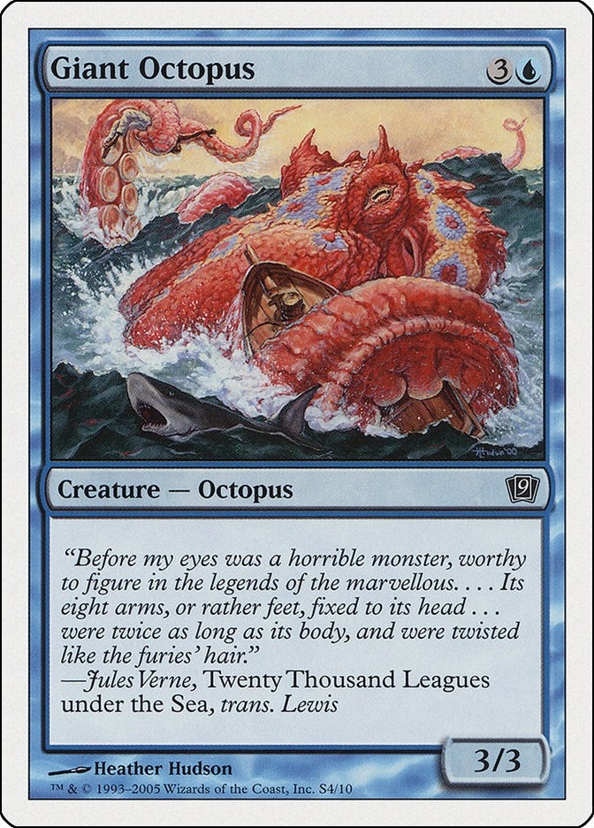 Image for Giant Octopus (S4) - Magic: The Gathering
