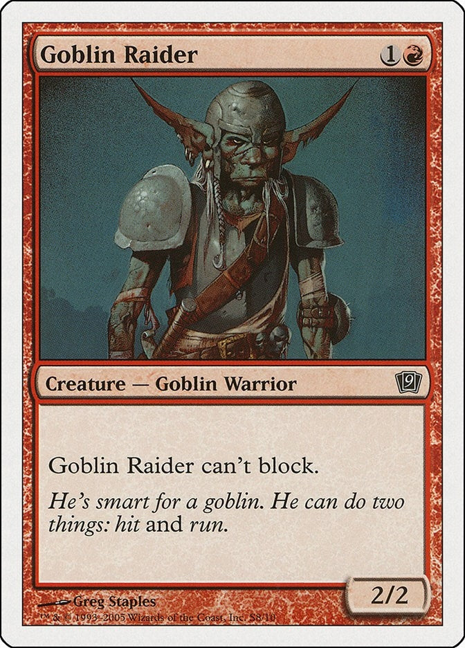 Image for Goblin Raider (S8) - Magic: The Gathering