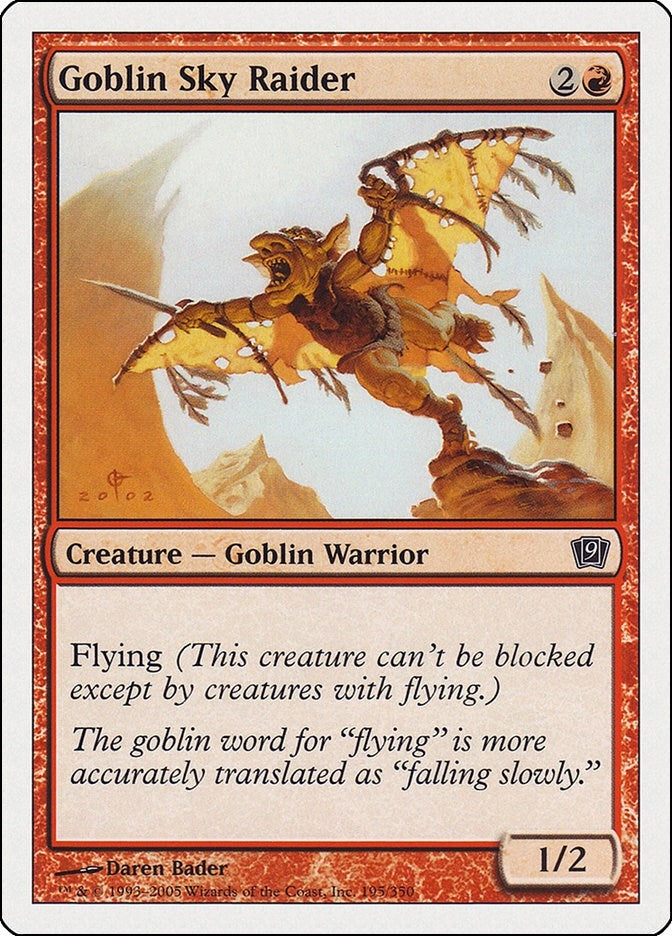 Image for Goblin Sky Raider (195) - Magic: The Gathering