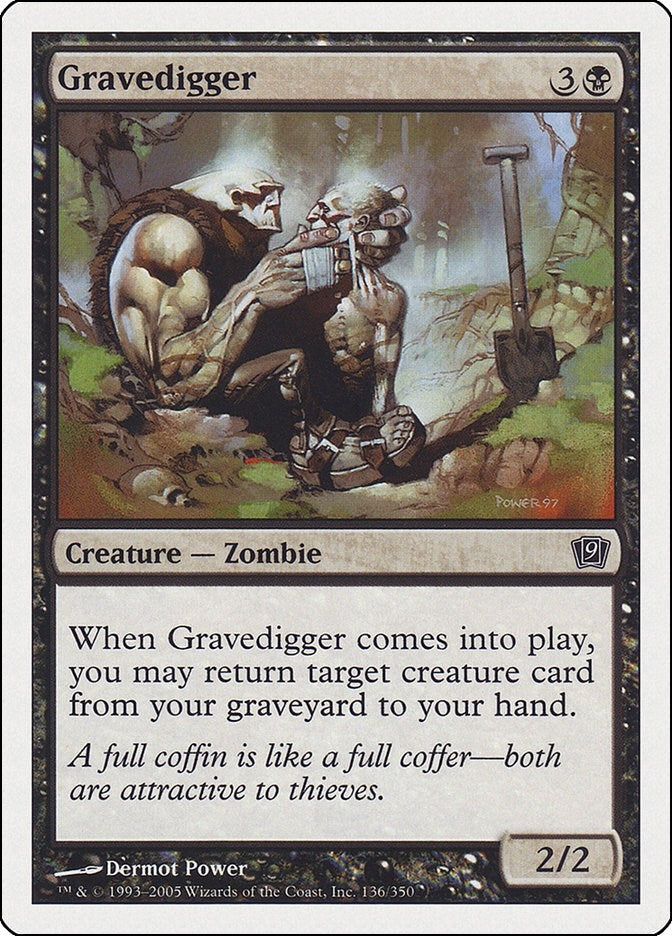 Image for Gravedigger (136) - Magic: The Gathering