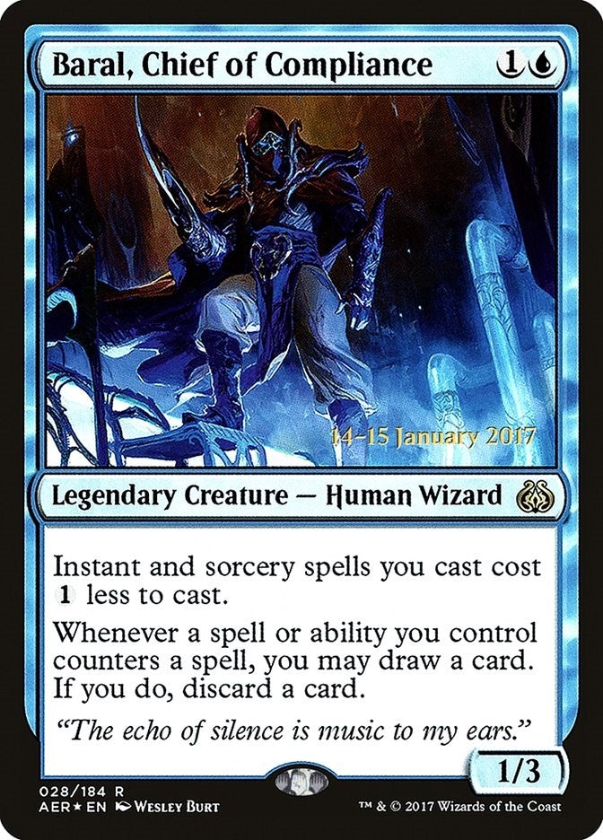 Image for Baral, Chief of Compliance (28) - Magic: The Gathering