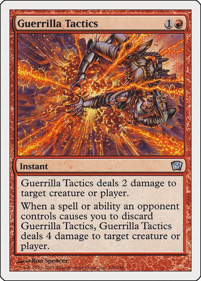 Image for Guerrilla Tactics (196) - Magic: The Gathering