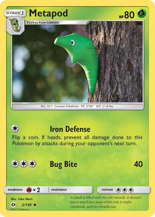 Image for Metapod (2/149) - Pokemon