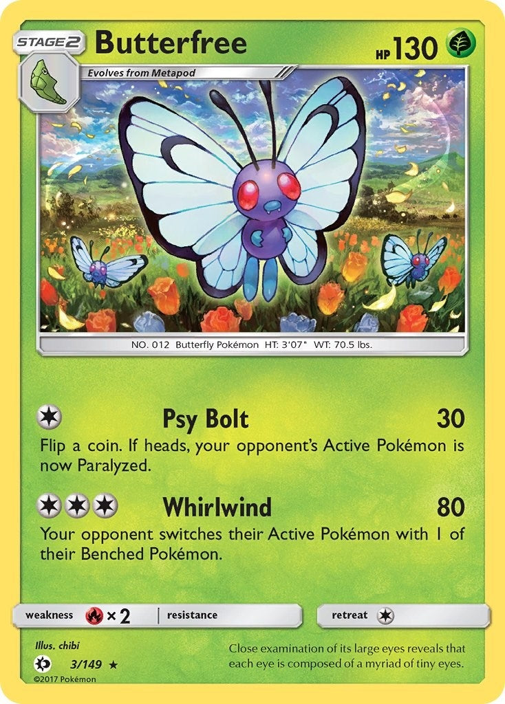 Image for Butterfree (3/149) - Pokemon