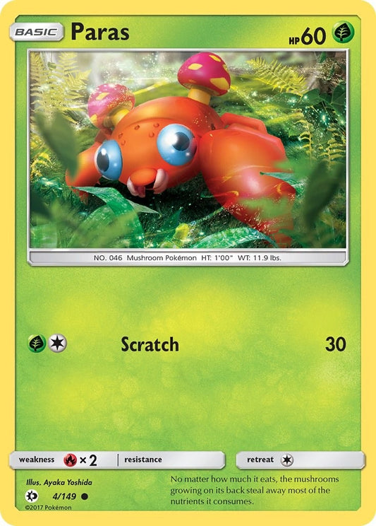 Image for Paras (4/149) - Pokemon