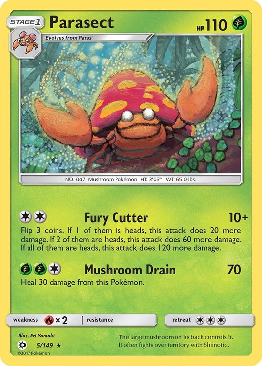 Image for Parasect (5/149) - Pokemon